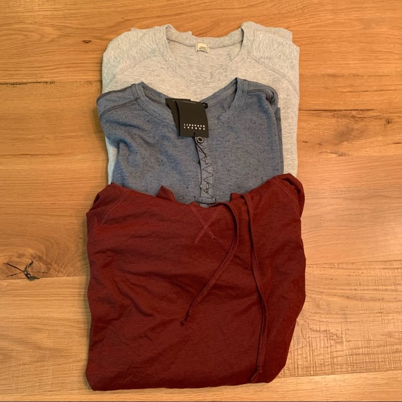 NWT Men's Size Large Long Sleeve Shirt Lot from Nordstrom Rack SWET Sweatshirt - Picture 1 of 11